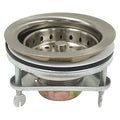 Strainer,Satin Brushed Nickel,4-1/2"" L