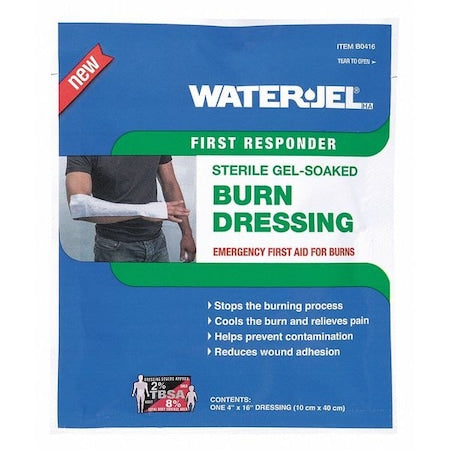 Burn Dressing, Sterile, Blue, 16" L, PK7