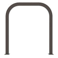 Bike Rack, Silver, 34" H, Holds (2) Bikes