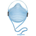 Surgical N95, AirWave, Adj. Smart Strap, Molded Full Foam Nose Flange, Blue, M/L, PK 10