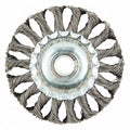 Wire Wheel Brush, Arbor Hole Mount