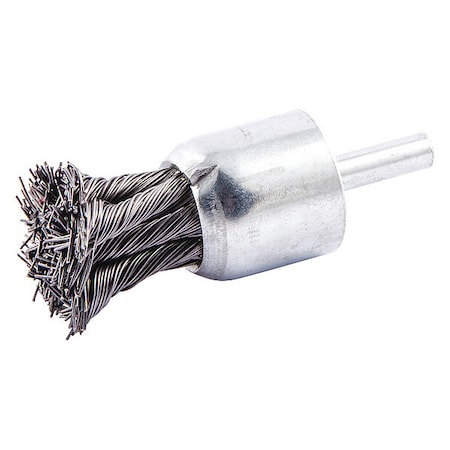 Knot Wire End Brush, Shank Size 1/4"