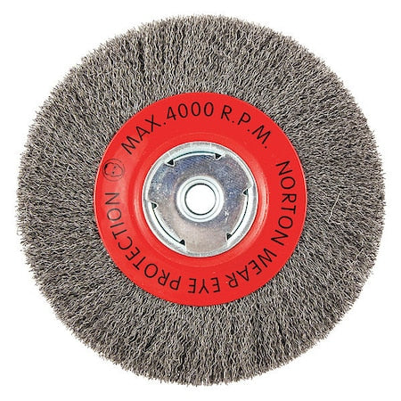 Wire Wheel Brush, Arbor Hole Mount