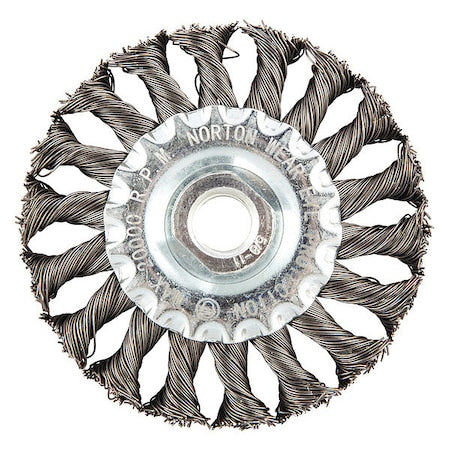Wire Wheel Brush, Arbor Hole Mount