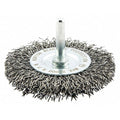 Crimped Wire End Brush, 1" L Trim