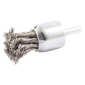 Knot Wire End Brush, Shank Size 1/4"