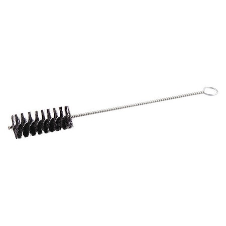 Tube Brush, 1-1/2" Brush Dia., 1/2" L Trim