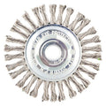 Wire Wheel Brush, Arbor Hole Mount