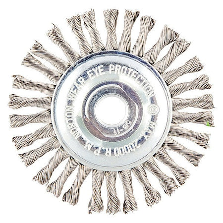 Wire Wheel Brush, Arbor Hole Mount