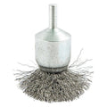Crimped Wire End Brush, Shank Size 1/4"