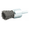 Crimped Wire End Brush, Shank Size 1/4"