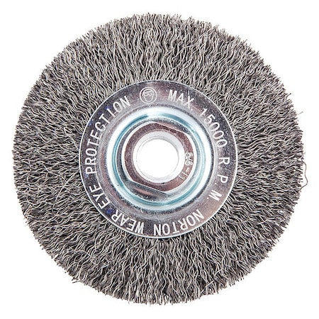 Wire Wheel Brush, Arbor Hole Mount