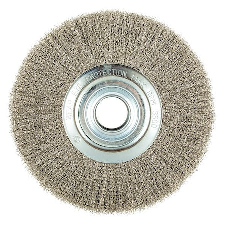 Wire Wheel Brush, Arbor Hole Mount