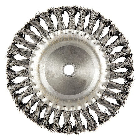 Wire Wheel Brush, Arbor Hole Mount