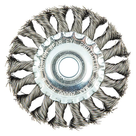 Wire Wheel Brush, Arbor Hole Mount