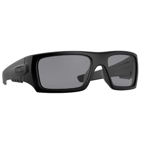 Det Cord, Safety Glasses, Anti-Fog & Anti-Scratch, Gray Lens, Black Frame, Full-Frame