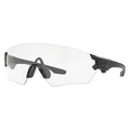 Tombstone, Safety Glasses, Anti-Scratch, Clear Lens, Black Frame, Frameless