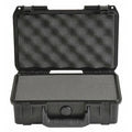 Black Protective Case, 11.72"L x 8"W x 3.86"D
