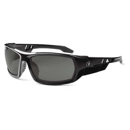 ODIN, Safety Glasses, Anti-Fog, Smoke Lens, Black Frame, Full-Frame