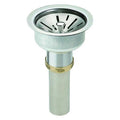 3-1/2" Drain Fitting Type 304 Stainless Steel Body Strainer Basket and Tailpiece