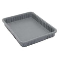 Divider Box, Not Specified, Gray, 3 in H, 17-1/2 in W, 22-1/2 in L