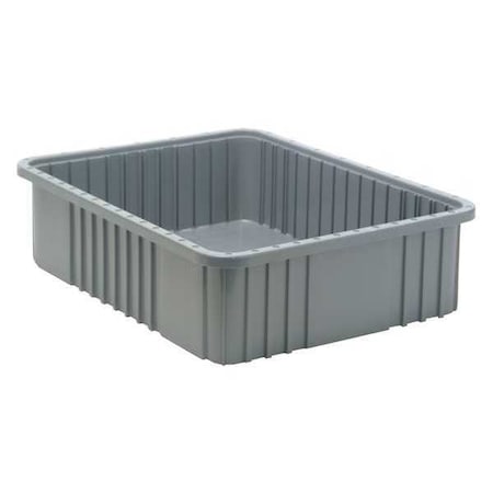 Divider Box, Not Specified, Gray, 6 in H, 17-1/2 in W, 22-1/2 in L