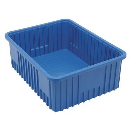 Divider Box, Not Specified, Blue, 8 in H, 17-1/2 in W, 22-1/2 in L