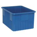 Divider Box, Not Specified, Blue, 12 in H, 17-1/2 in W, 22-1/2 in L