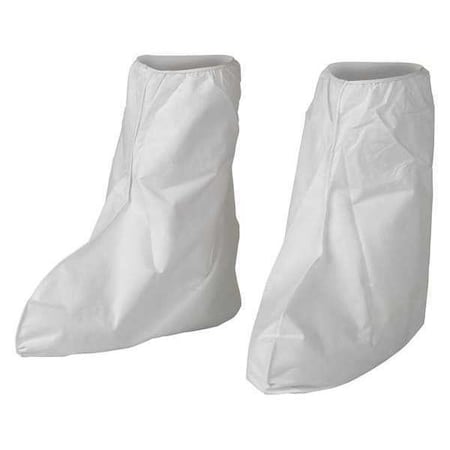 Liq Parti Protect Boot Cover 18 PVC Sole WHT MD/Cs, PK400