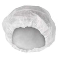Bouffant Cap, Polypropylene, 21 in Dia., White, M, 1000 PK