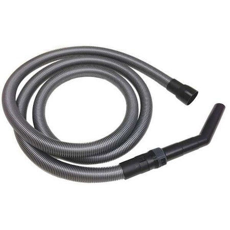 Vacuum Hose, 11 ft L, Black, Plastic