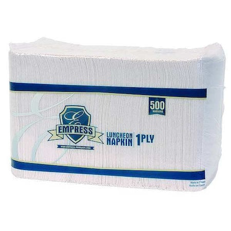 Napkin1/4Fold, 11x12.75in, 1Ply, 500ct, PK12