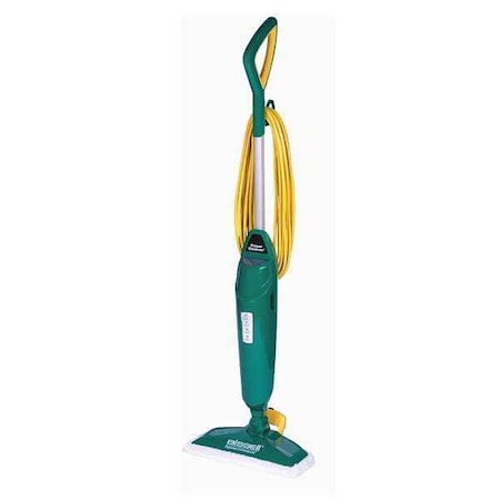 12 in Quick Change Pad, 10.5 gal Dry Wt, Quick Change Connection, Green, Microfiber