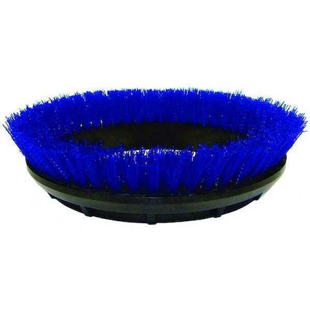 Scrubbing Rotary Brush, Blue, 12 in.