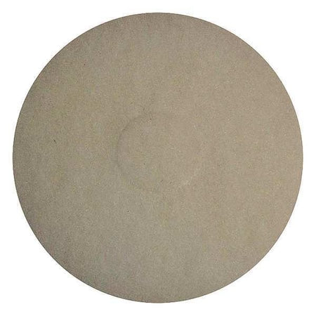 Polishing Pad, White, 12 in.