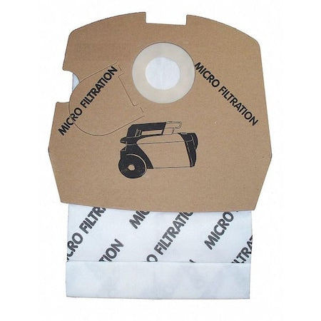 Disposable Vacuum Bags, 2-ply, Paper Bag, 12 PK