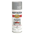 Spray Paint, Light Gray, Solvent, 12 oz