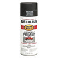 Spray Paint, Dark Gray, Primer, Solvent, 12 oz.