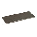 Lapping Stone, 10 in W, 4 in L, 3/8 in H, Diamond, 95 Grit, Steel