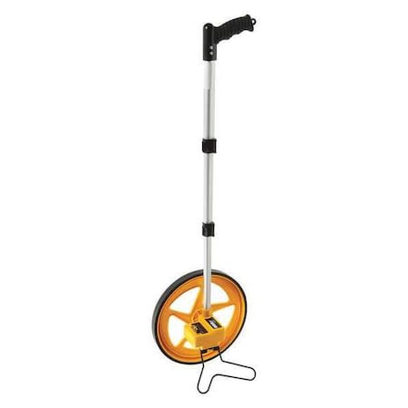 Measuring Wheel, Single, 3 ft., Orange