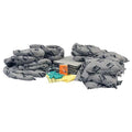 Spill Kit Refill, 36 gal Volume Absorbed per Kit, 30 gal Capacity, Refill, Gray