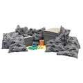 Spill Kit Refill, 63 gal Volume Absorbed per Kit, 65 gal Capacity, Refill, Gray