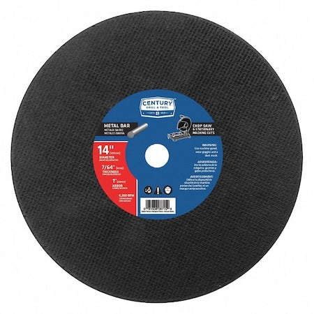 Type 1A Metal For Chop Saws and Stationary Machine Cut-Off Wheels
