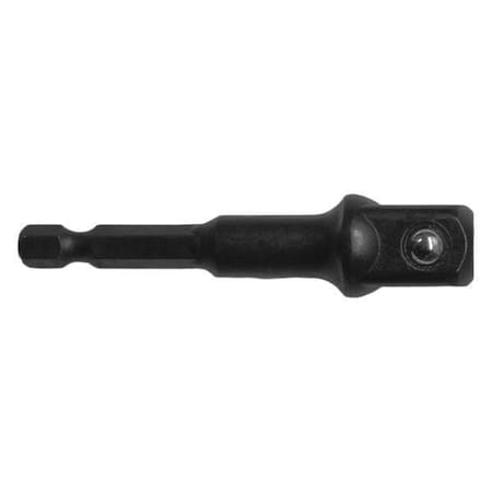 Impact Socket Adapter, 1/2 Square, 2in.