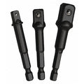 3 Piece Impact Pro Socket Adapter Set