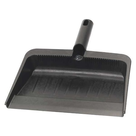 Flexible Dustpan, Black, 12 in, PK24