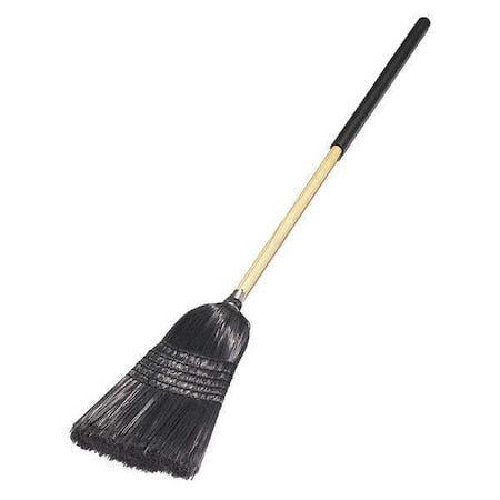 Warehouse/Janitor Broom, Black, 57in, PK12