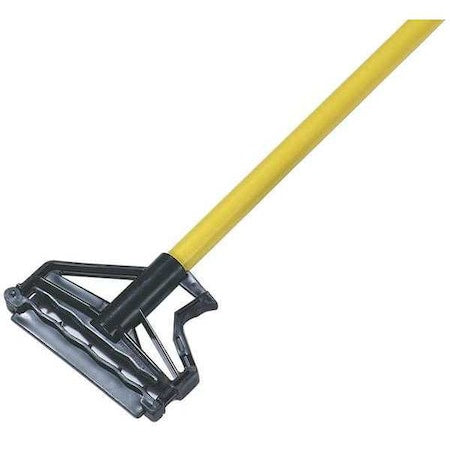 60" Quick Change Quik-Release Mop Handle, 1 in Dia, Fiberglass