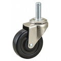 Stem Caster, 2-1/2" Wheel Dia., 75 lb.