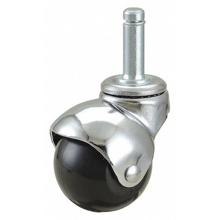 Stem Caster, Friction Ring, 2" Wheel Dia.